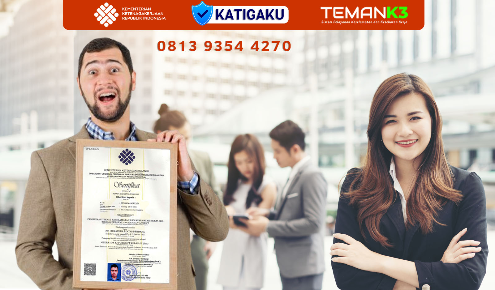 Surat Ijin Operator (SIO) Forklift SIO Kemnaker RI